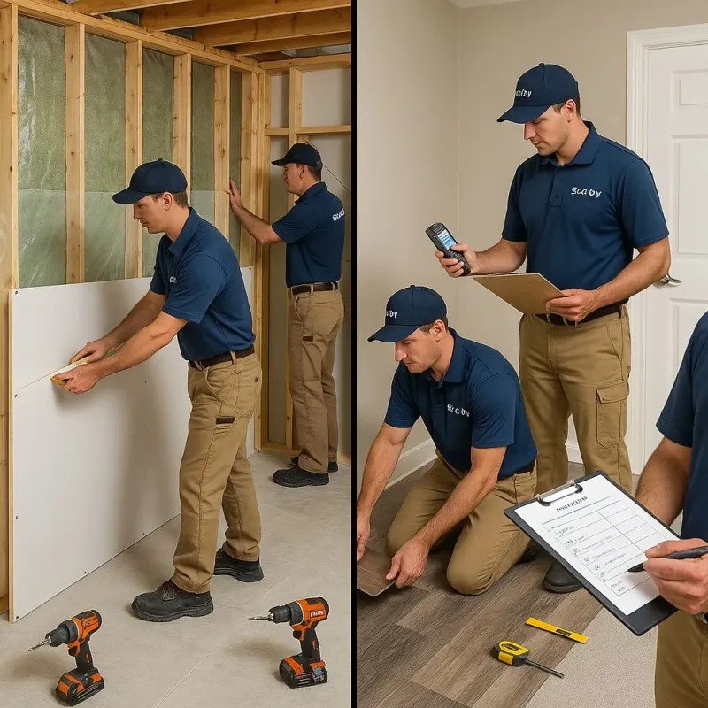 Repairs and Reconstruction process in Whatcom County, WA